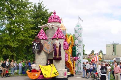 Bloemencorso Vollenhove, uitstapje, event, Camping Kolderkamp, Kolderveen, Drenthe